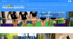 Desktop Screenshot of progressivegymnastics.com